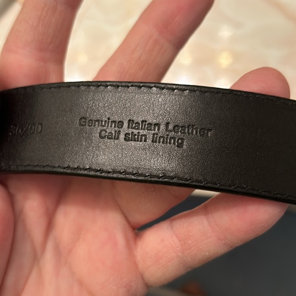 Bill Adler Studio Genuine Italian w/Calf Skin Lining Western Aztec Design Belt - Picture 7 of 8